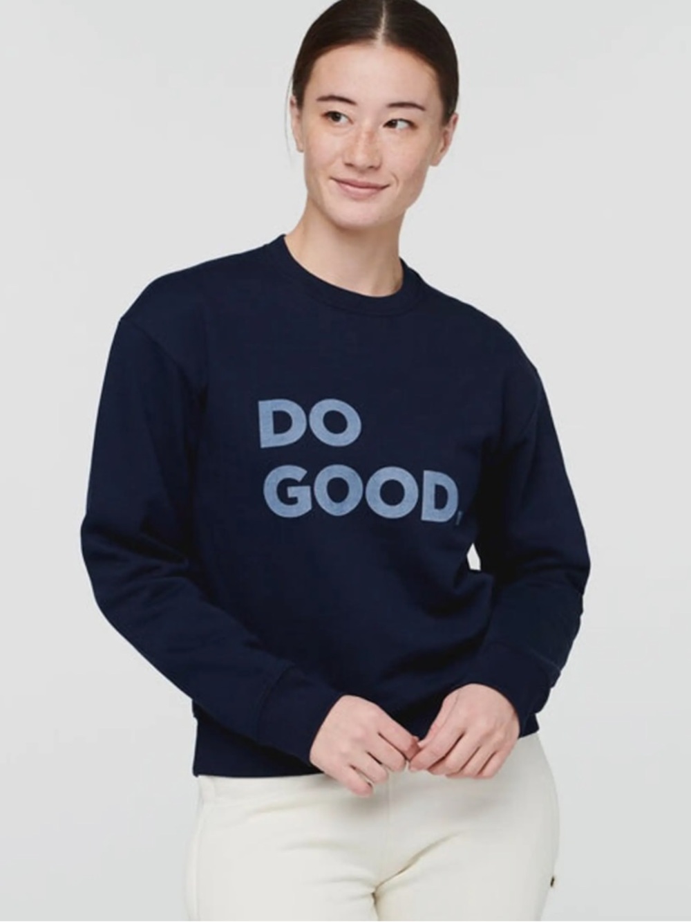 Cotopaxi Do Good Navy Crewneck Sweatshirt